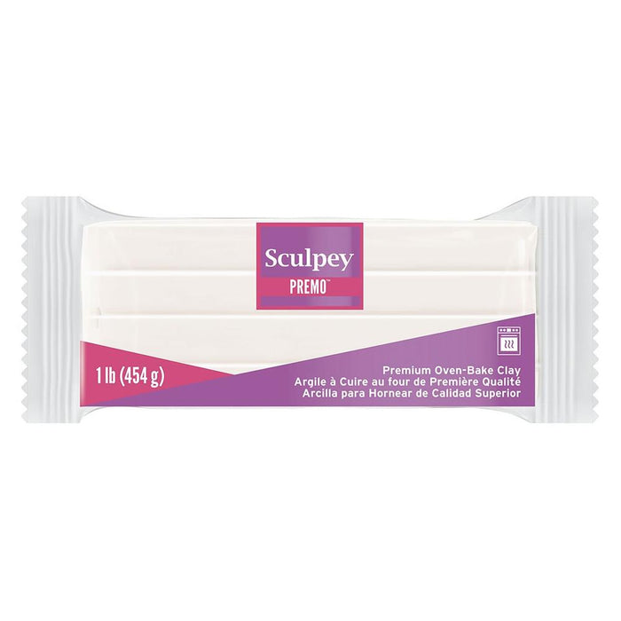 Sculpey Premo Polymer Clay 1lb (454) Translucent