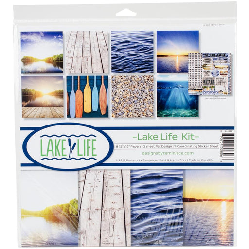 Reminisce - 12" x 12" Collection Kit - Lake Life