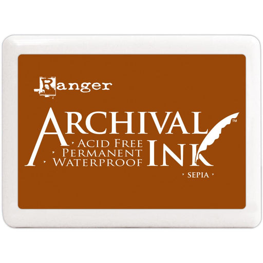 Ranger - Archival Ink Jumbo Ink Pad #3 - Sepia