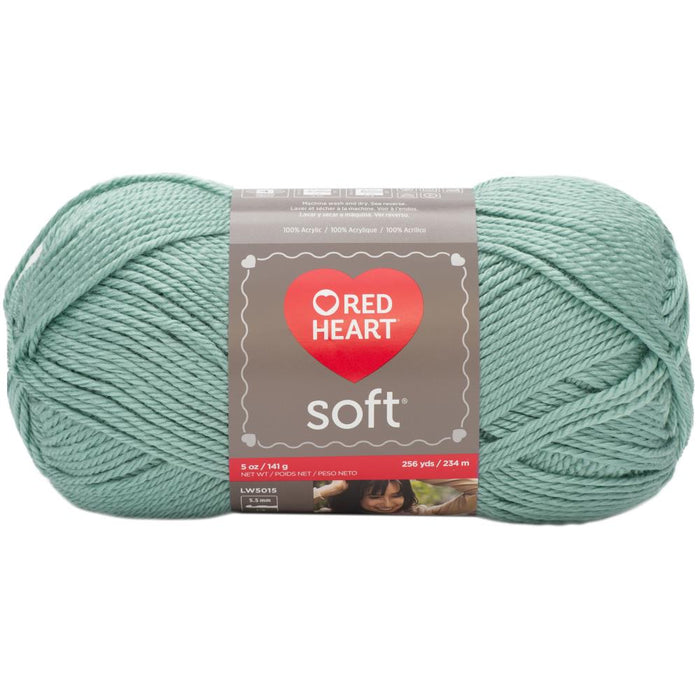 Red Heart Soft Yarn - Seafoam