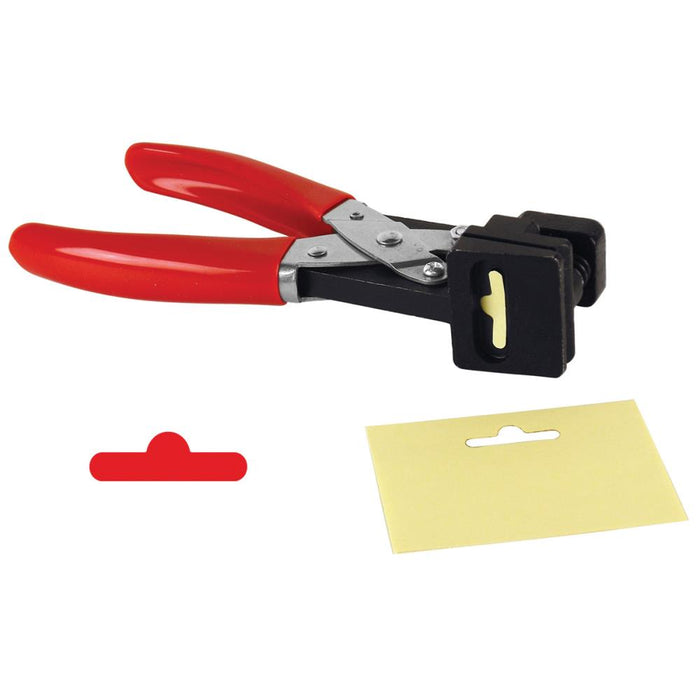 McGill Hang Tab Hole Punch - 1"X.3125" Hole - Heavy Duty