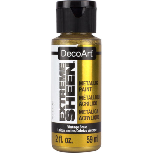 DecoArt - Extreme Sheen Paint 2oz - Vintage Brass