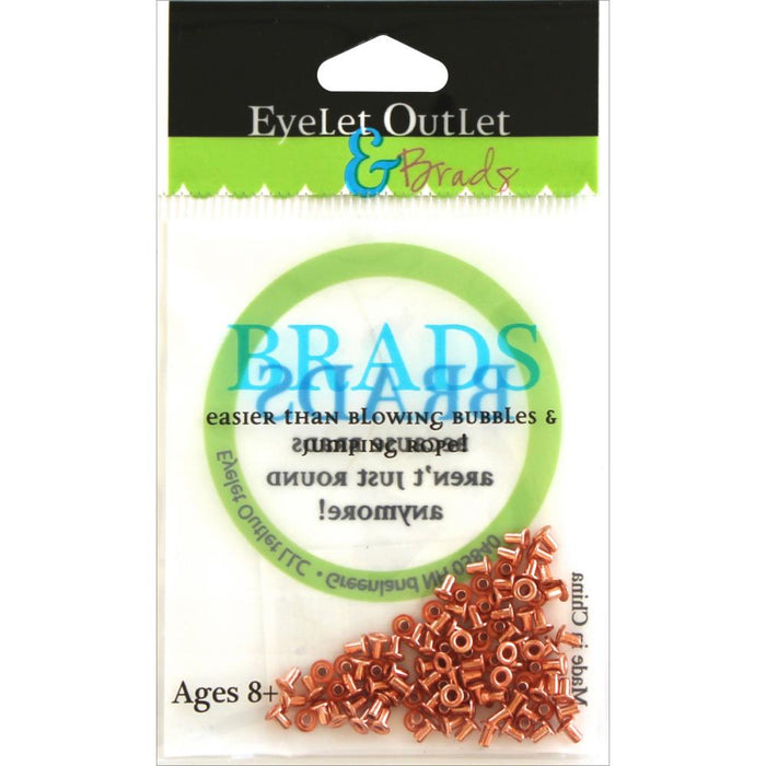 Eyelet Outlet - Eyelets - 1/16" 100/Pkg - Copper