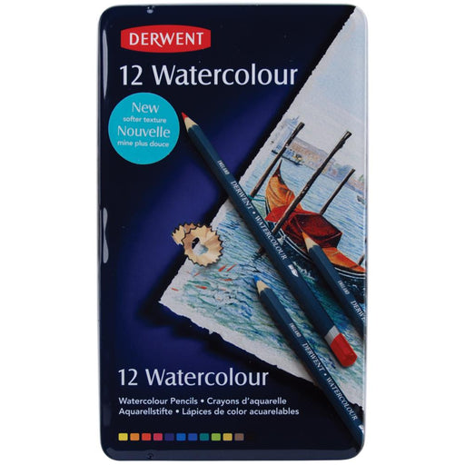 Derwent - Watercolour Pencils - Tin of 12