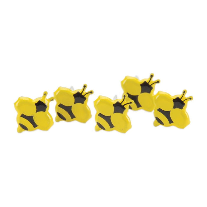 Eyelet Outlet - Shape Brads 12/Pkg - Mini Bees