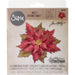 Sizzix - Tim Holtz - Bigz Die W/Texture Fades - Layered Tattered Poinsettia