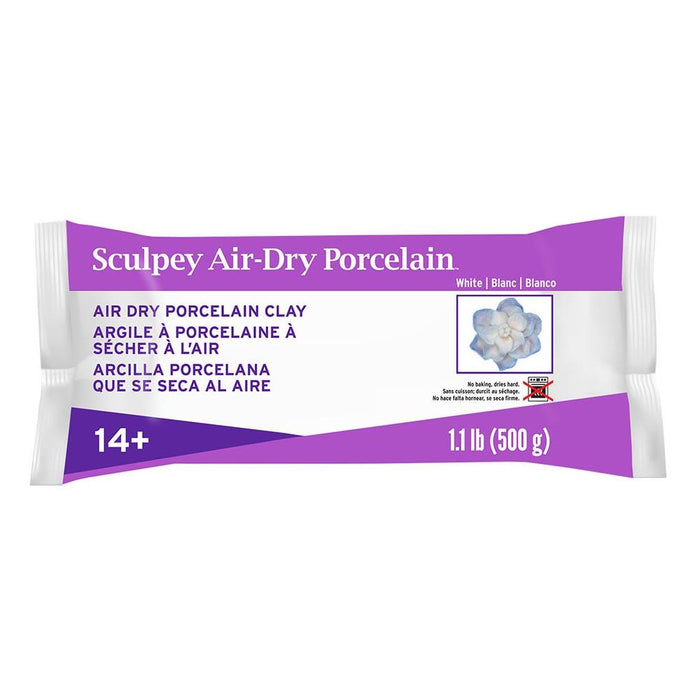 Sculpey Model Air Porcelain Clay 1.1lb - White