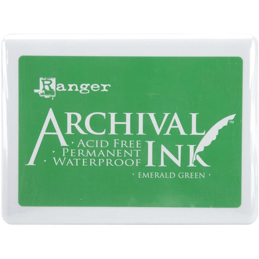 Ranger - Archival Ink Jumbo Ink Pad #3 - Emerald Green