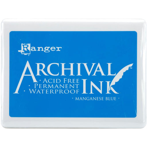 Ranger - Archival Ink Jumbo Ink Pad #3 - Manganese Blue