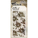 Tim Holtz Layered Stencil 4.125"X8.5"-Poinsettia