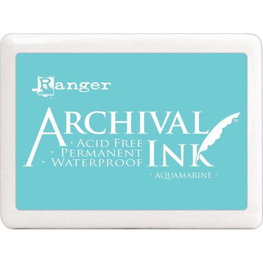 Ranger - Archival Ink Jumbo Ink Pad #3 - Aquamarine