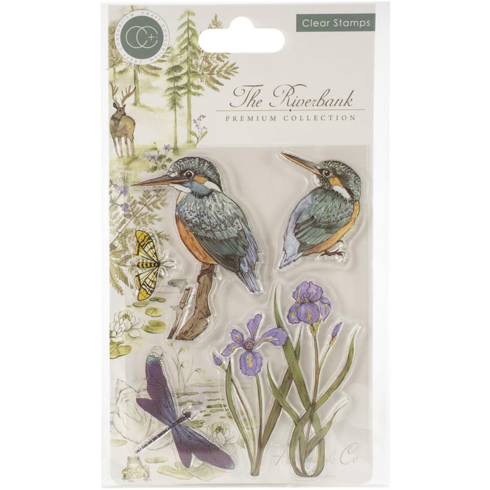 Craft Consortium - A5 Clear Stamps - Kingfisher