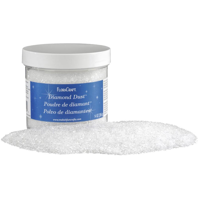 FloraCraft Diamond Dust Glitter 6oz