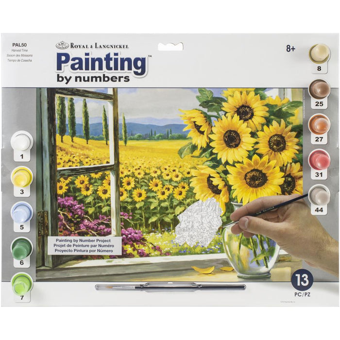 Royal & Langnickel® Paint By Number Kit 15.375"X11.25" - Harvest Time