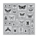 Hero Arts - Background Cling Stamp 6"x6" - Bug Collection Bold Prints