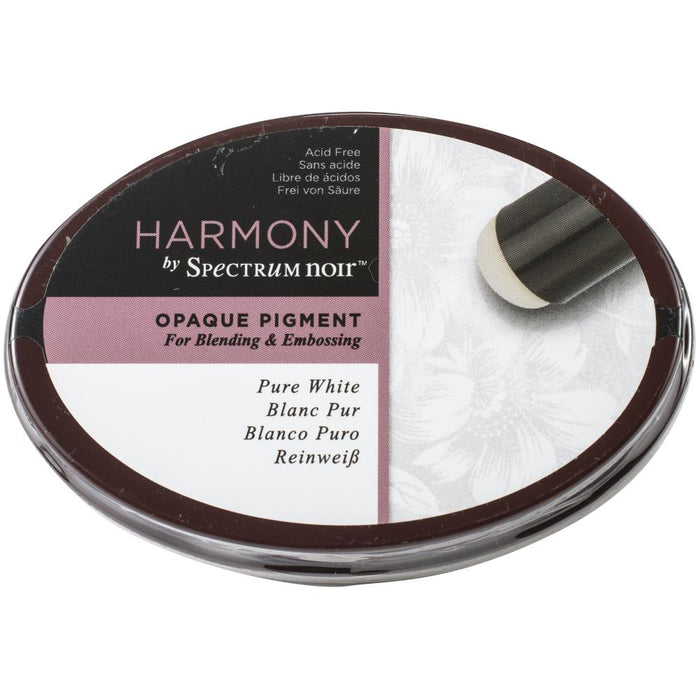 Spectrum Noir Harmony Opaque Pigment Ink Pad-Pure White