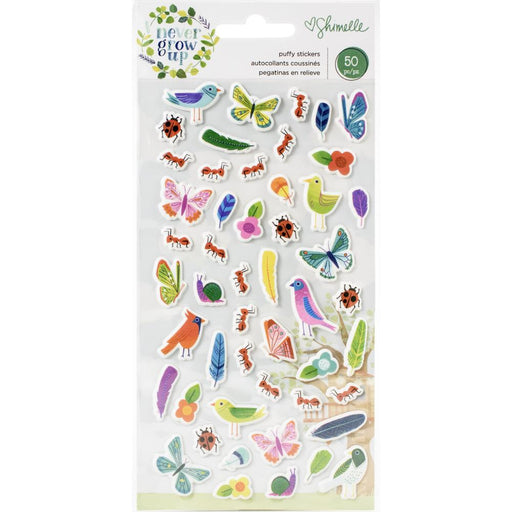 American Crafts - Shimelle Never Grow Up Puffy Stickers 50/Pkg - Mini Icons