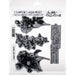 Tim Holtz Cling Stamps 7"X8.5"-Flower Shop