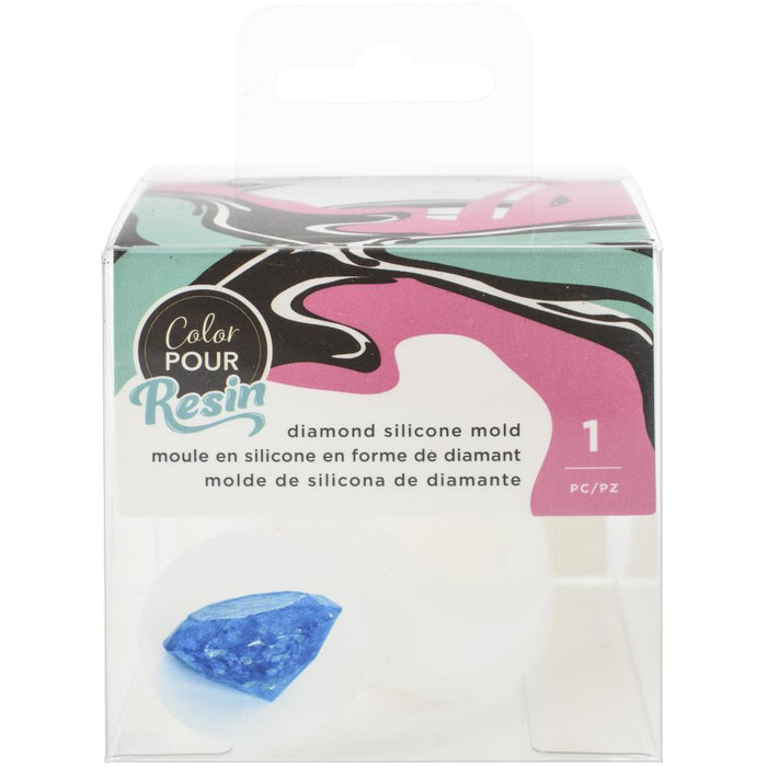 American Crafts - Color Pour Resin - Mold - Diamond