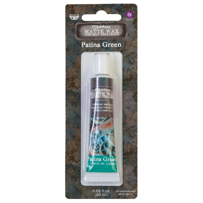 Prima - Finnabair Art Alchemy Matte Wax - Patina Green 20ml