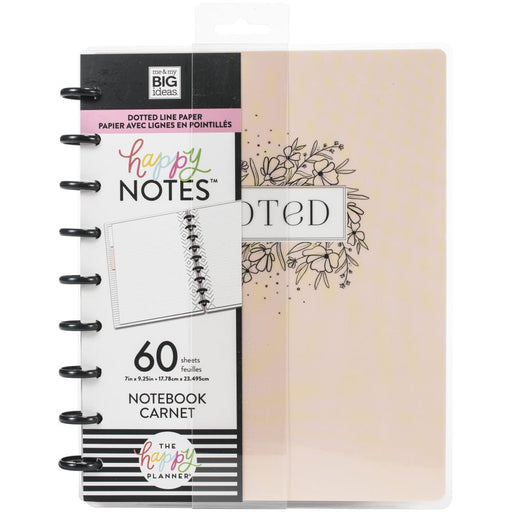 Happy Planner Notebook W/60 Sheets- NOTED