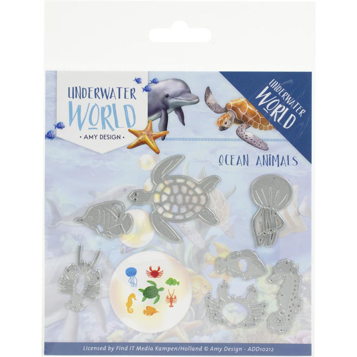 Find It Trading - Amy Design Die - Ocean Animals - Underwater World