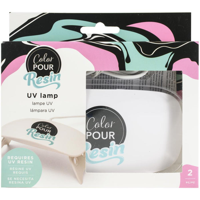 American Crafts Color Pour Mini UV Resin Light 2/Pkg