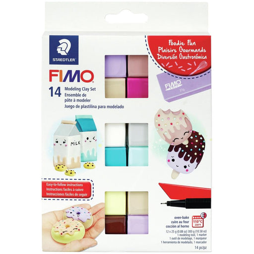 Staedtler - Fimo - Professional Soft Polymer Clay 12/Pkg - Foodie Fun