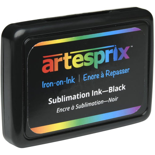 Artesprix - Iron-On-Ink Sublimation Stamp Pad - Black