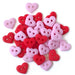 Buttons Galore - Tiny Buttons - Valentine Hearts