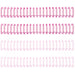 We R Memory Keepers - Cinch Wires .625" 4/Pkg - Pink