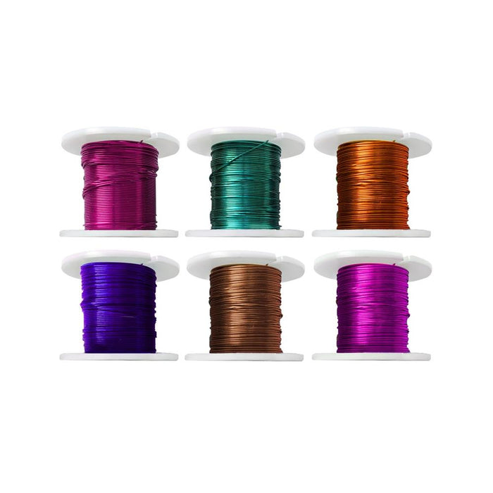 Multicraft Imports - Metallic Wire 28g 6/Pkg - Glam