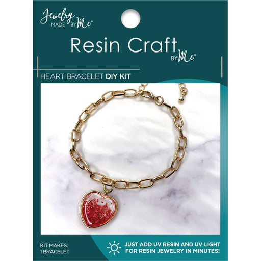 Jewelry Made By Me - Resin Mini Kit - Ombre Heart Bracelet