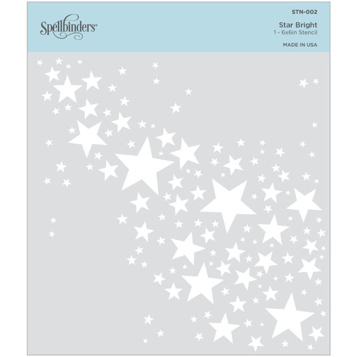 Spellbinders - Stencil - Star Bright