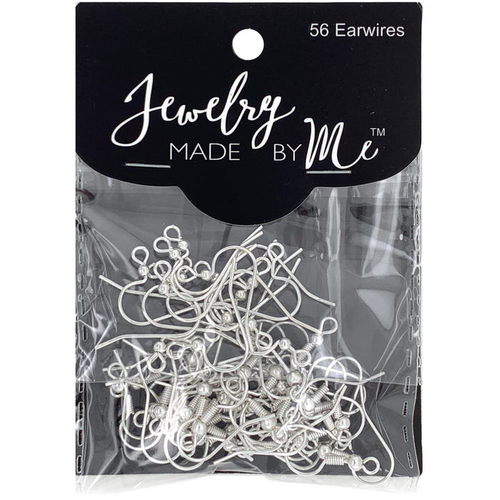 Jewelry Made By Me - Earwire Fish Hook 56/Pkg - Silver