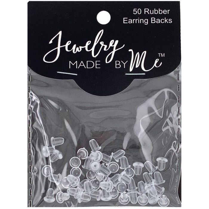Jewelry Made By Me - Rubber Earring Backs 50/Pkg