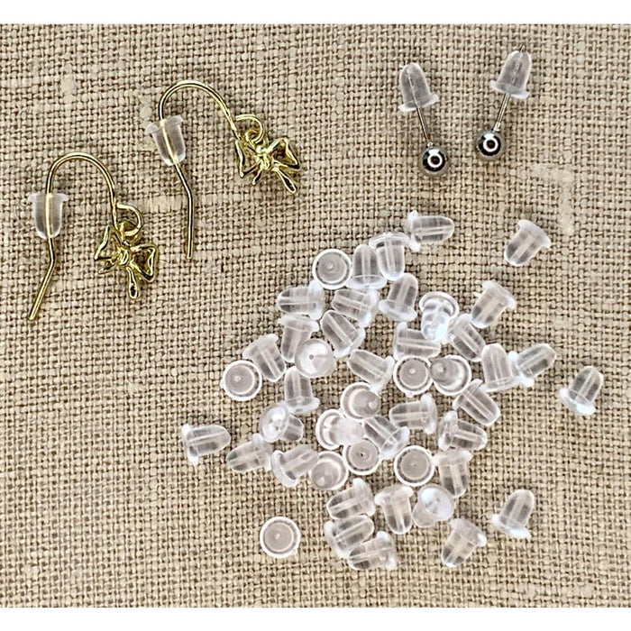 Jewelry Made By Me - Rubber Earring Backs 50/Pkg