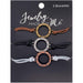 Jewelry Made By Me - Leather Bracelets 3/Pkg - Oval