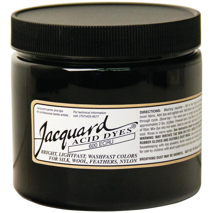 Jacquard Acid Dyes 8oz - Ecru