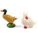 Midwest Design - Touch Of Nature Wee Creations Miniature - 1" - Garden Ducks - 2pieces