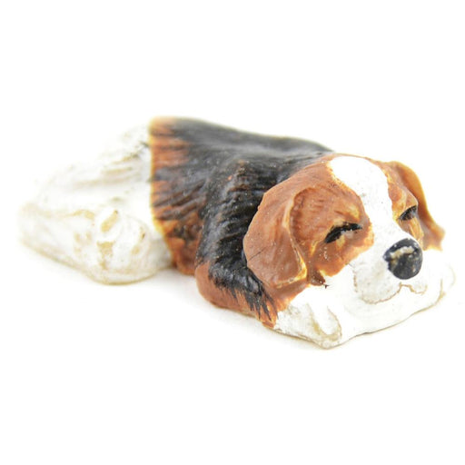 Midwest Design - Touch Of Nature Wee Creations Minature 1.25" - Laying Down Puppy