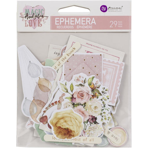 Prima Marketing - Ephemera - Magic Love - Foiled Accents