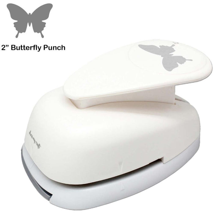 Dress My Craft - Paper Punch - 2" - Butterfly