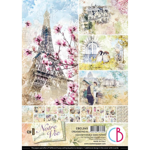 Ciao Bella - A4 DS-Paper Pack - Notre Vie