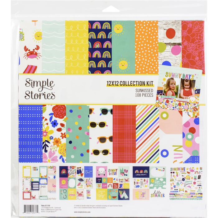 Simple Stories - Collection Kit 12"x12" - Sunkissed