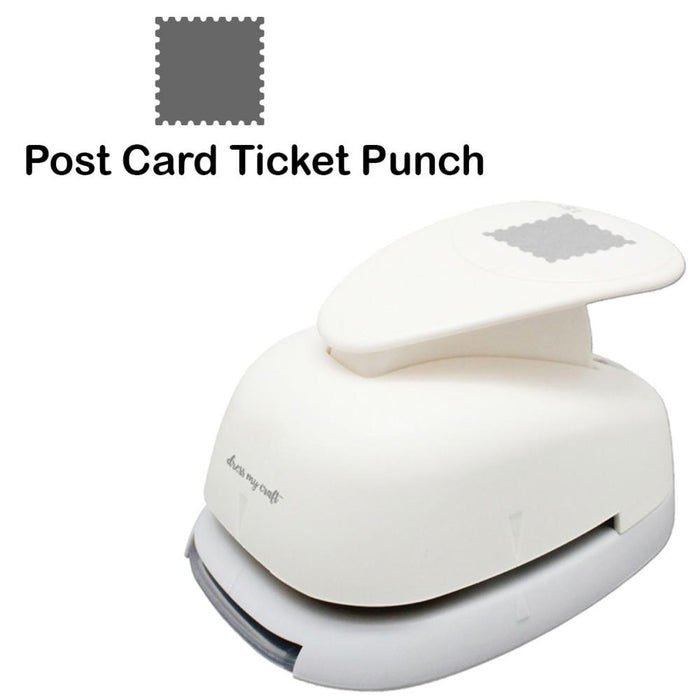 Dress My Craft Paper Punch- Post card Ticket