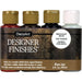 DecoArt - Designer Finishes Paint Pack 4/Pkg - Wrought Iron