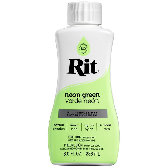 Rit Dye - All-Purpose Liquid 8oz - Neon Green