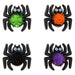 Blumenthal - Favorite Findings - Big Buttons 4/Pkg - Pom Pom Spiders