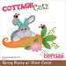 CottageCutz - Dies - Spring Bunny W/Giant Carrot